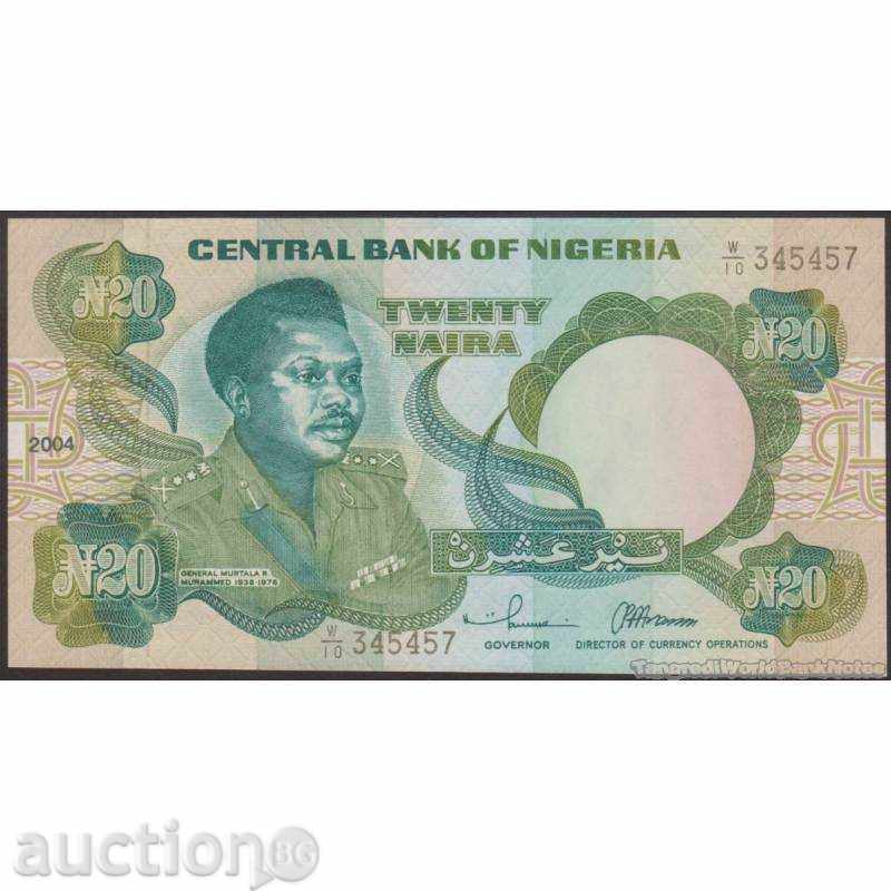 +++ NIGERIA 20 Naira P 26h2 2004 UNC +++ +++ NIGERIA 20 Naira P 26h2 2004 UNC +++