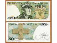 +++ POLONIA 50 PLN așteptată P 142c 1988 UNC +++