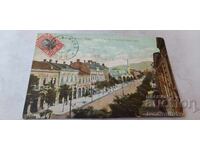 Carte poștală Sofia Bulevardul Maria - Luiza 1907