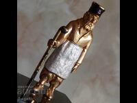 Statuetă din bronz aurit. Georgia. URSS