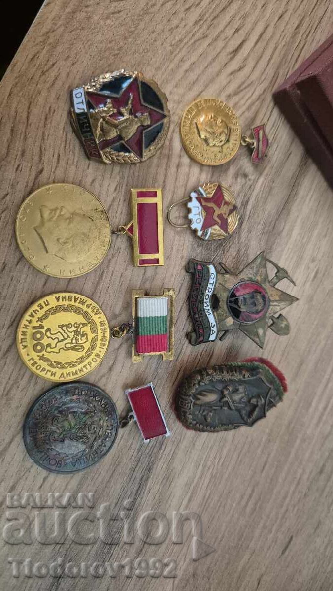 Medals and badges