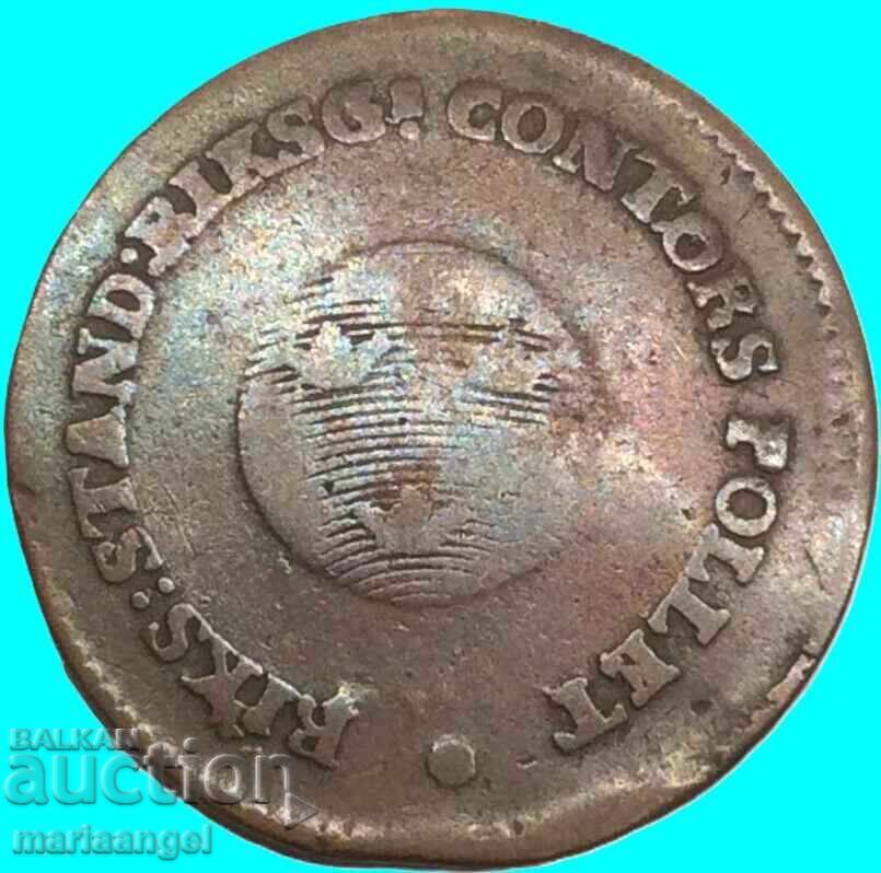 Licitație 1/2 șiling 1801 Suedia