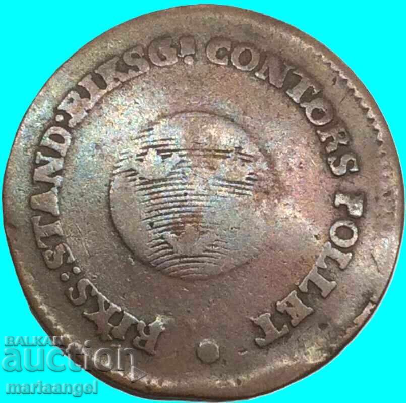1/2 șiling 1801 Suedia - 5