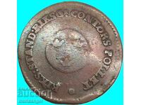 1/2 șiling 1801 Suedia