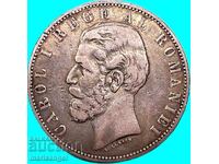 5 Леи 1883 Румъния сребро