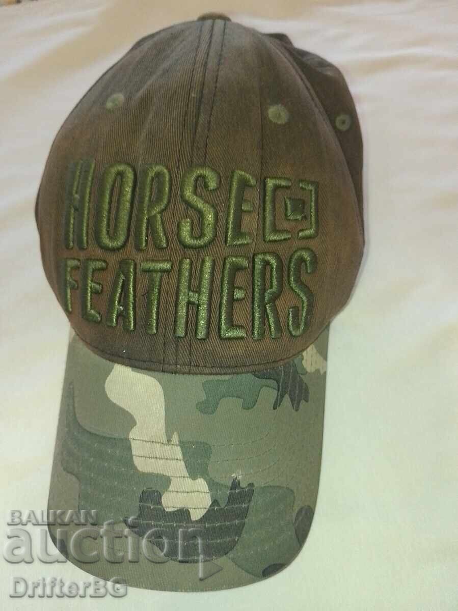 Șapcă originală Horsefeathers Ross Flexfit – Camo/Olive