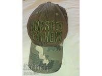 Șapcă originală Horsefeathers Ross Flexfit – Camo/Olive