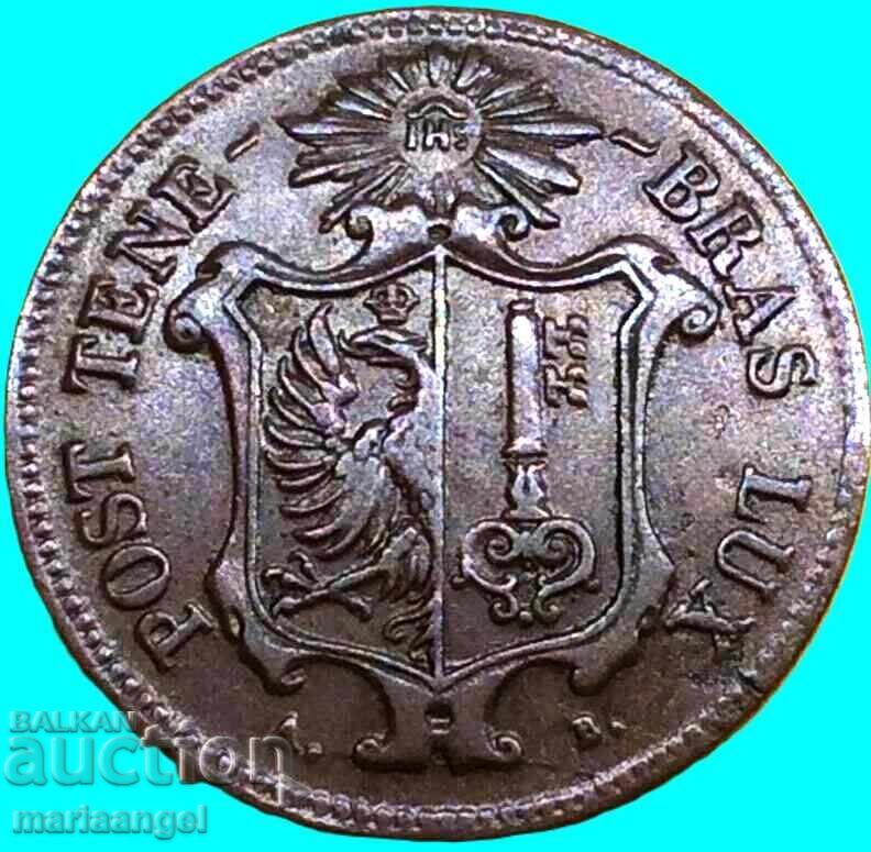 5 cenți 1847 Elveția cantonul Geneva