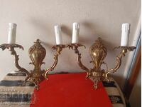 Pereche de aplice baroce