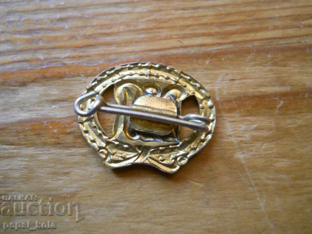 Insigna sportivă placată cu aur "RDG" - 1960 cu preț € 7.60 | 14.86 BGN Insigna sportivă placată cu aur "RDG" - 1960 cu preț € 7.60 | 14.86 BGN