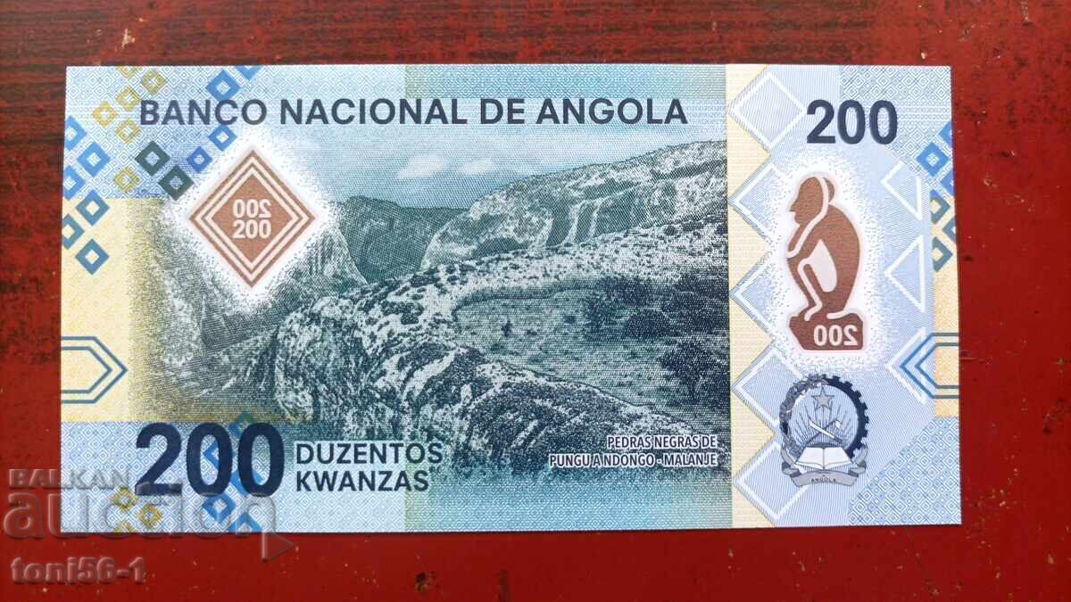 Ανγκόλα 200 κβάνζα 2020 UNC με τιμή € 3.00 | 5.87 BGN Ανγκόλα 200 κβάνζα 2020 UNC με τιμή € 3.00 | 5.87 BGN