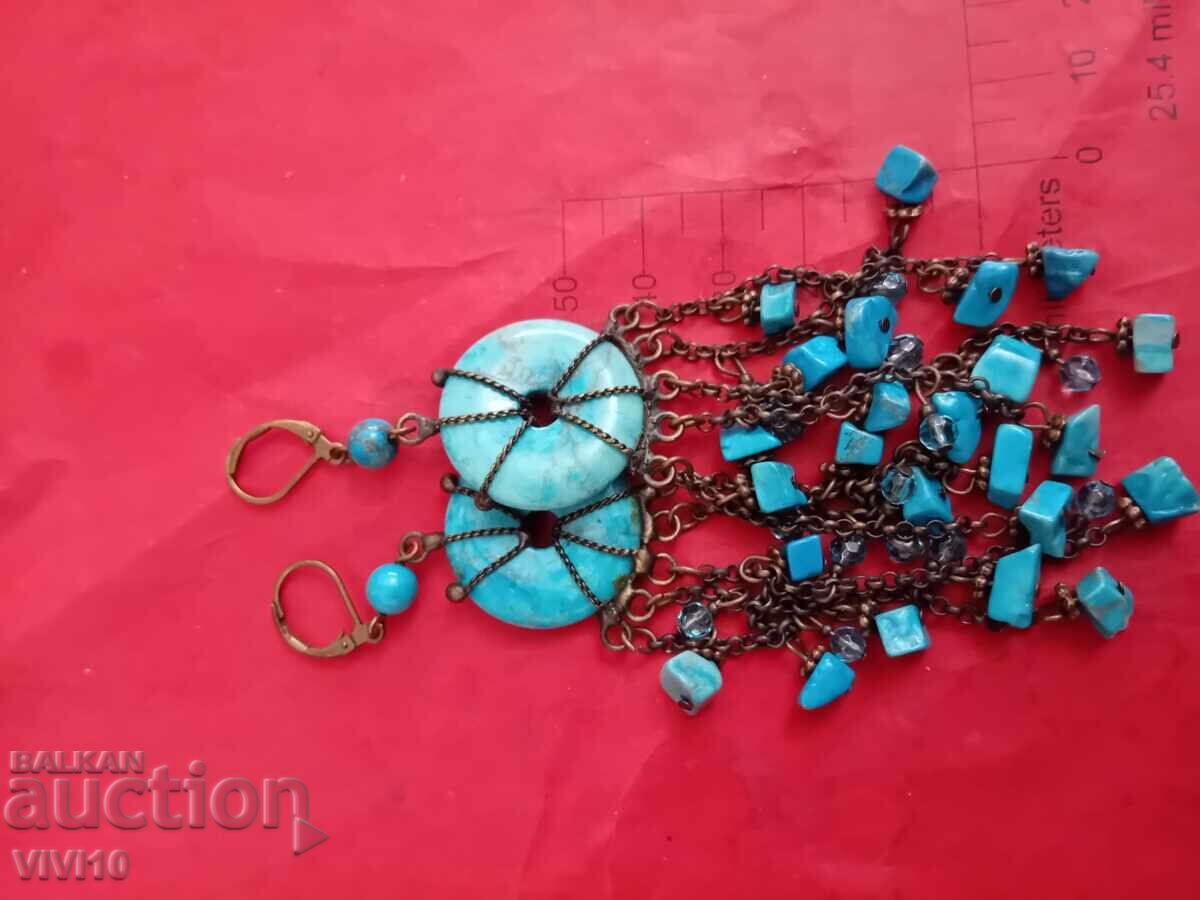 Antique turquoise earrings with price € 30.00 | 58.68 BGN