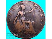 Marea Britanie 1 penny 1912