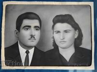 Αγροτικό γαμήλιο πορτρέτο με πασπαρτού (ρετούς)