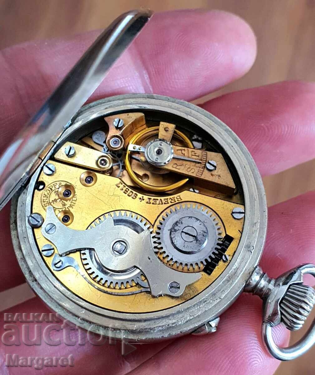 Δημοπρασία Ελβετικό ρολόι τσέπης A.Rosskopf & Cie Patent 1900