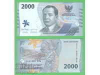 (¯`'•.¸ INDONESIA 2000 rupiah 2023 UNC ¸.•'´¯)