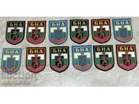 Lot embleme BNA — 12 bucăți