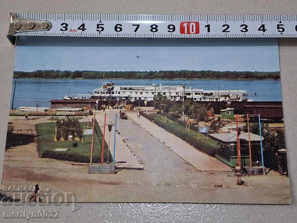 Снимка пощенска картичка Лом 1970г - 6