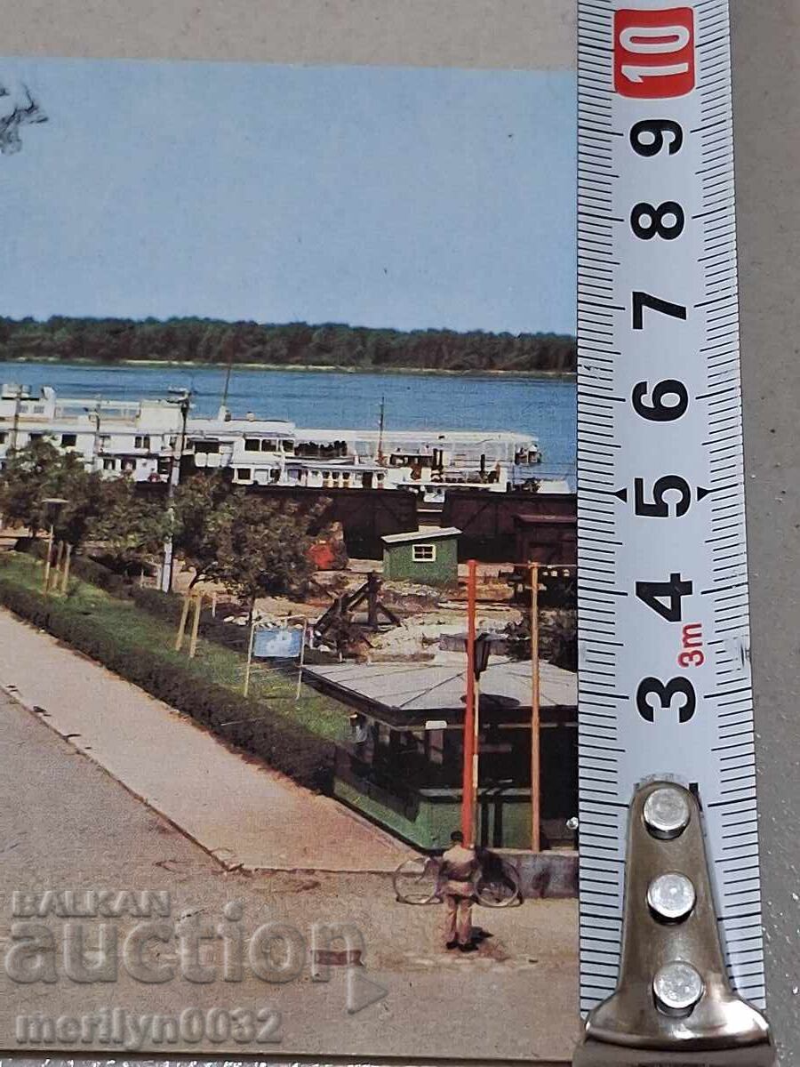 Снимка пощенска картичка Лом 1970г - 7