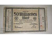 Germania 50 milioane mărci 1923