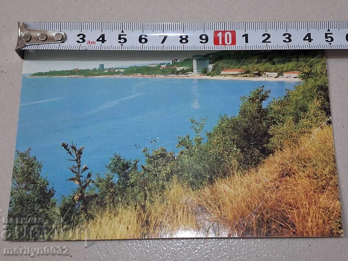 Снимка пощенска картичка Курорт Дружба 1973г - 6