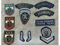 Παρτίδα εμβλήματα και σήματα—12 τεμάχια