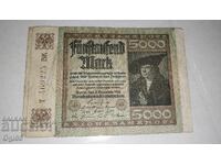 Notgeld Germania 5000 Marci 1922