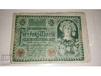 Notgeld Γερμανία 50 Μάρκα 1920