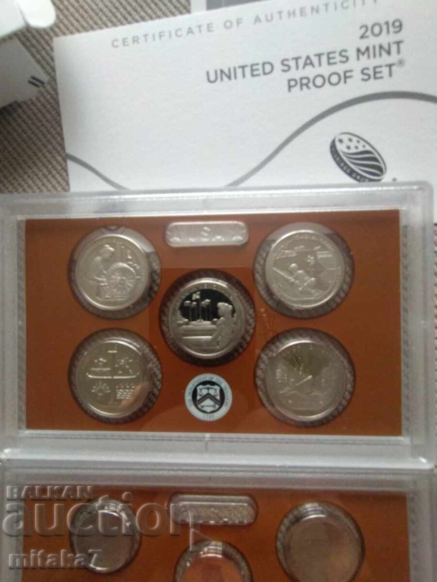 Set monede 2019, SUA Set monede 2019, SUA