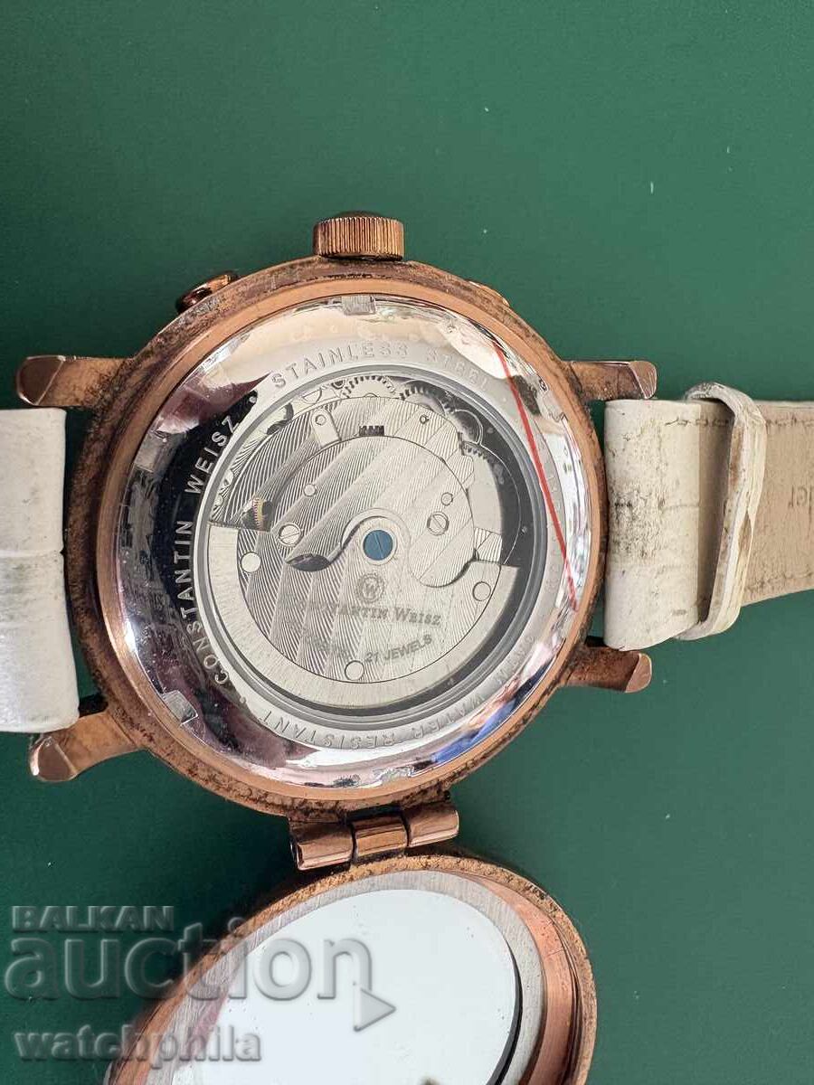 Constantine Weisz automatic watch. Rare. Working - 5