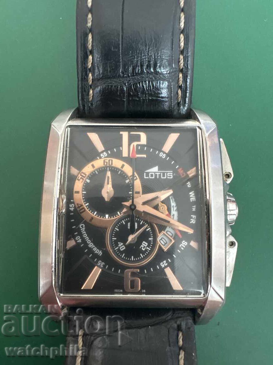 Ceas bărbătesc Lotus Chronograph. Rar. Funcțional cu preț € 7.50 | 14.67 BGN