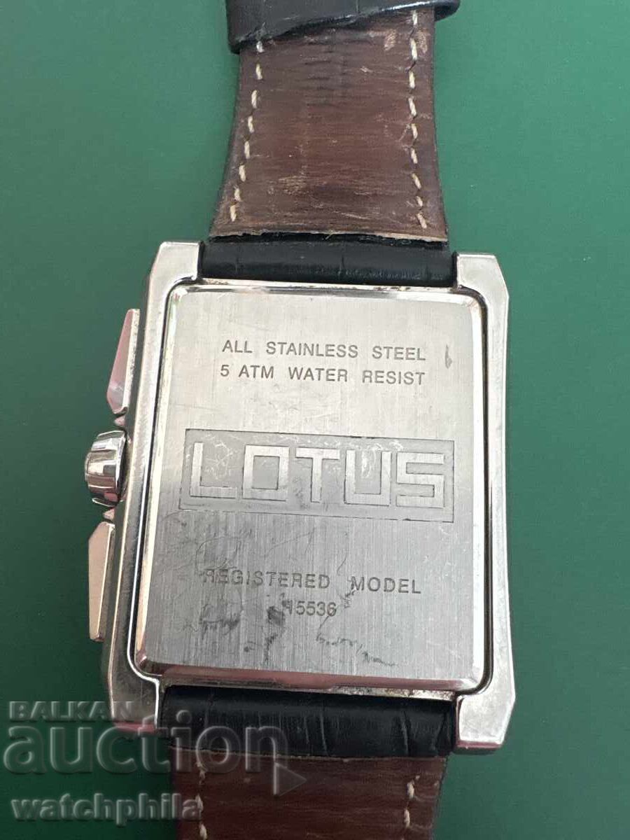 Licitație Ceas bărbătesc Lotus Chronograph. Rar. Funcțional