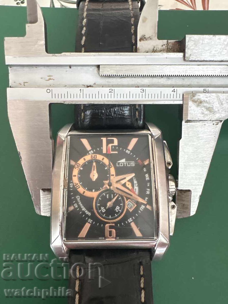 Ceas bărbătesc Lotus Chronograph. Rar. Funcțional - 5