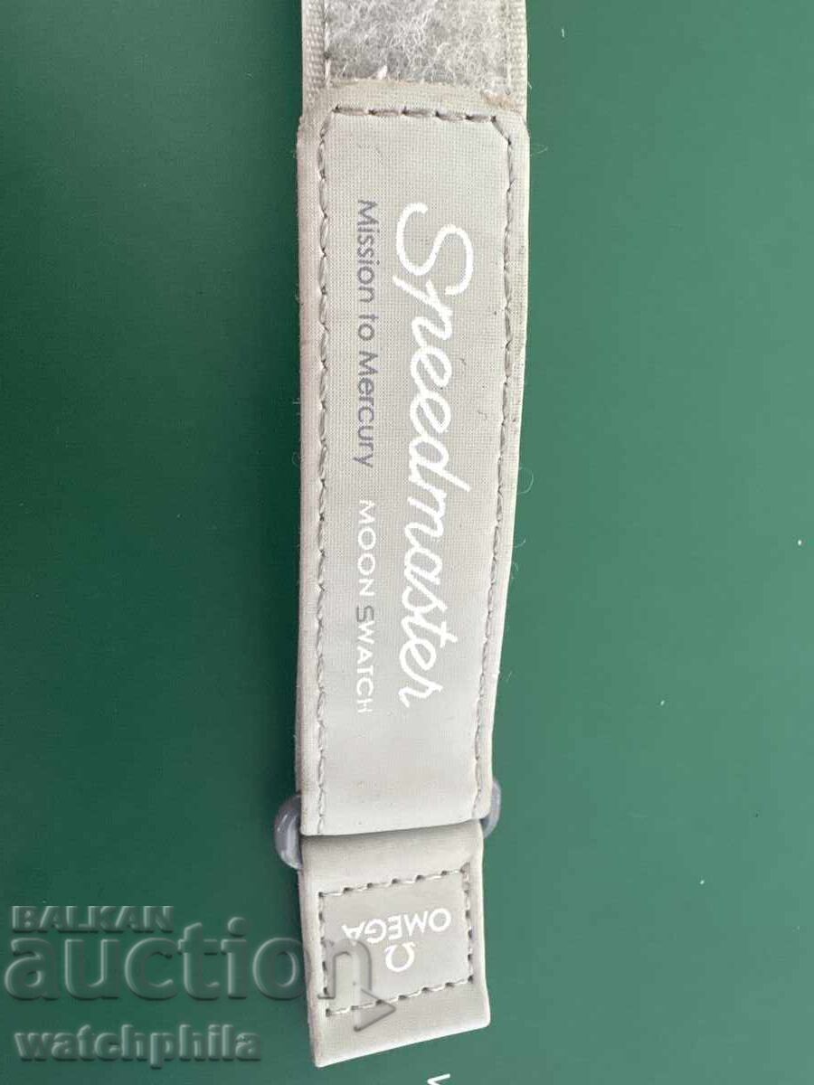 Auction  Swatch X Omega Moonswatch Mercury men's watch. Replica