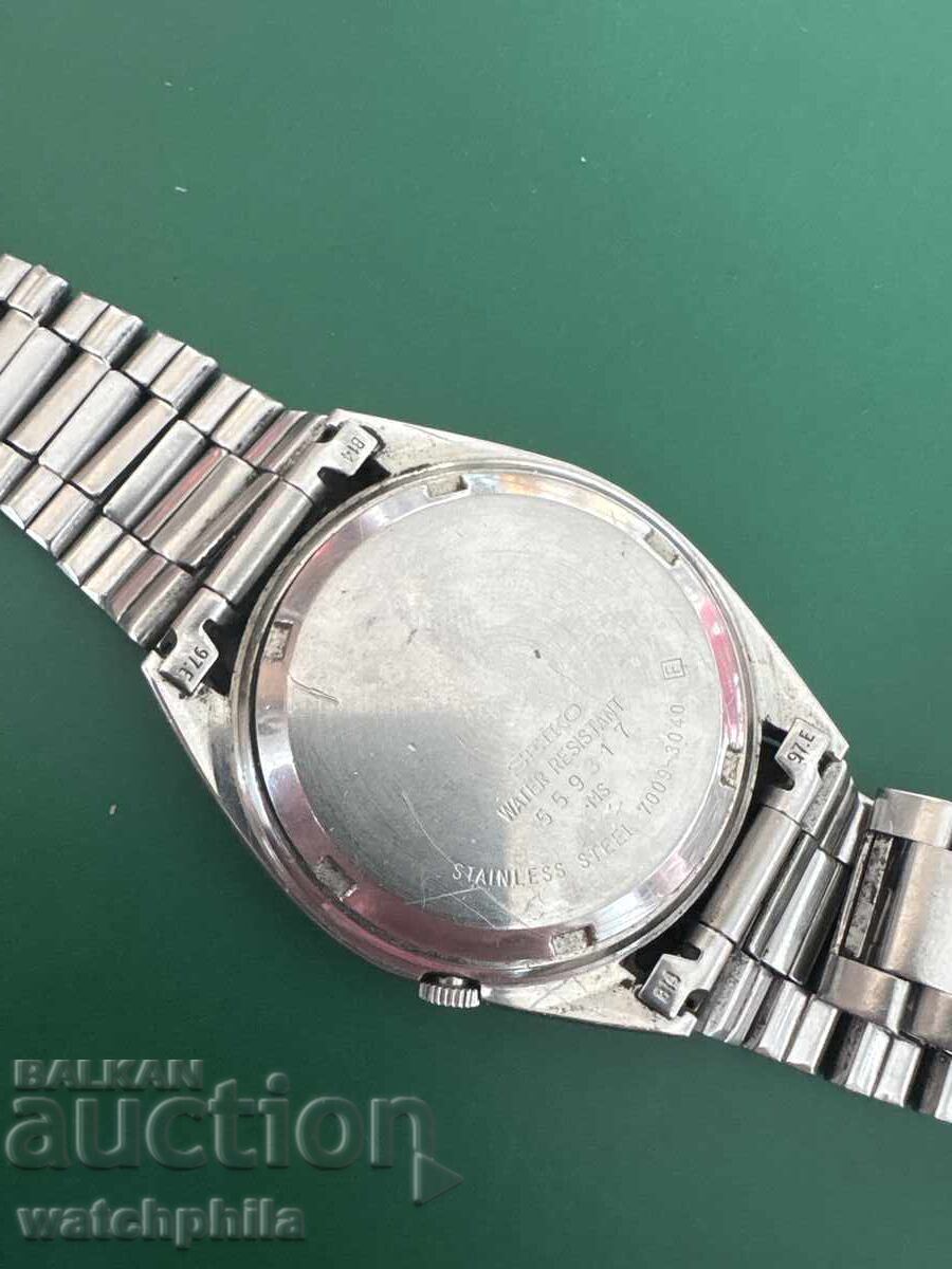 Licitație Ceas bărbătesc Seiko 5 Automatic. Rar. Funcțional