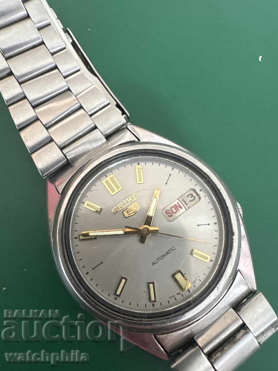 Ceas bărbătesc Seiko 5 Automatic. Rar. Funcțional