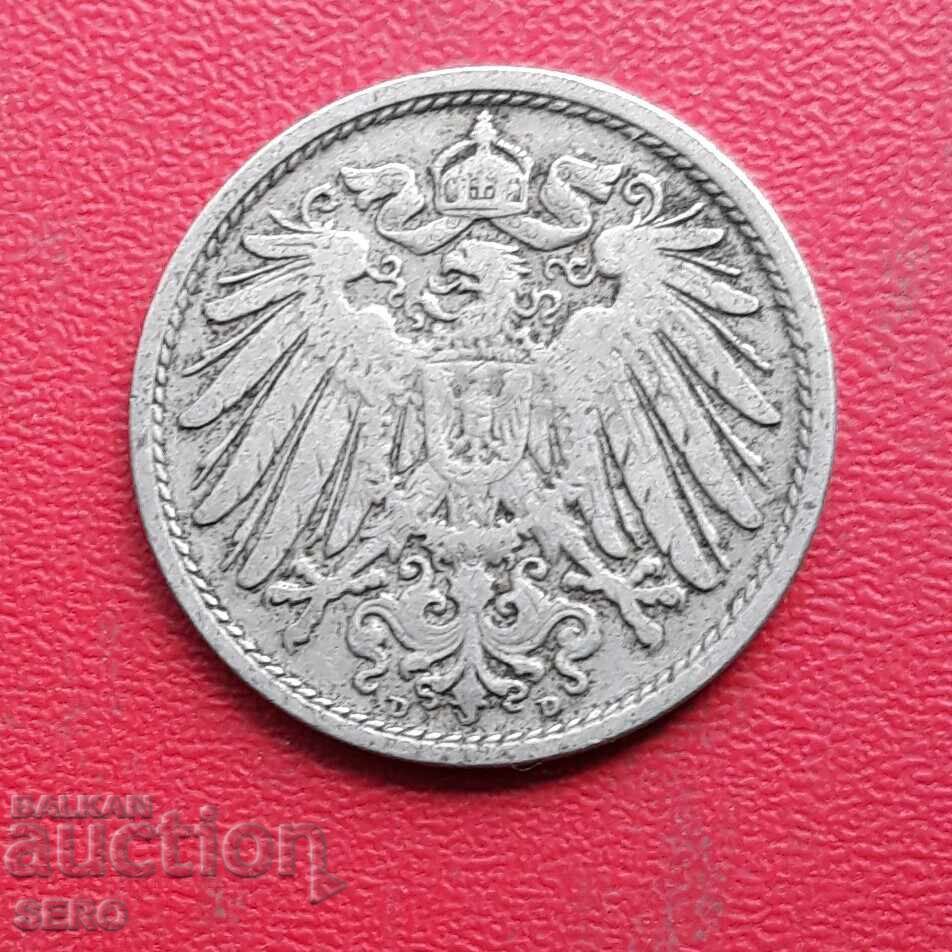 Germania-10 pfennigi 1900 D-München cu preț € 0.50 | 0.98 BGN