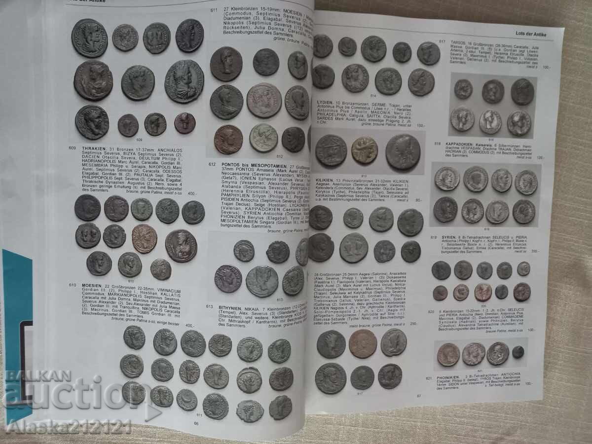 Licitație Numismatică - Catalog de licitație pentru monede vechi
