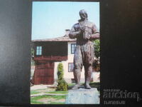 DRYANOVO. Kolyu Ficheto Monument, Old postcard