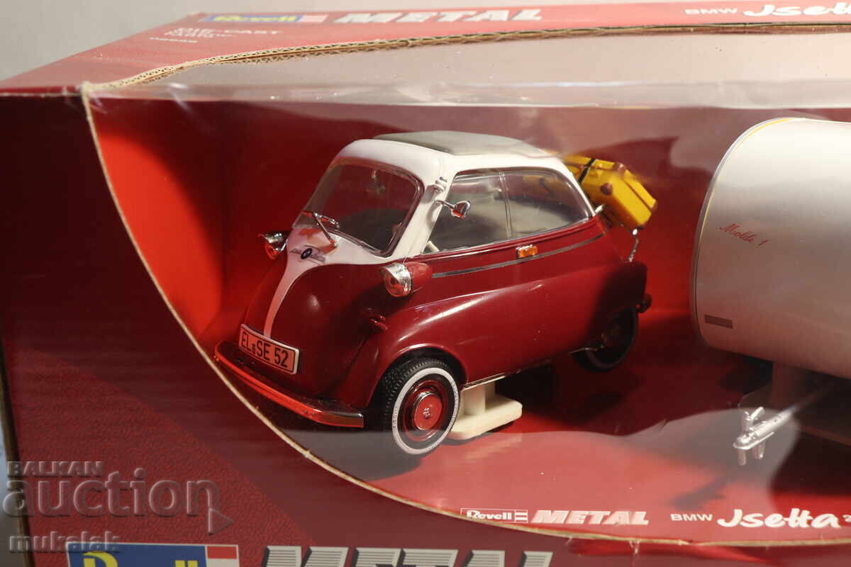 REVELL 1/18 BMW ISETTA CAMPER CAMPER CARAVAN MODEL CAR with price € 60.00 | 117.35 BGN
