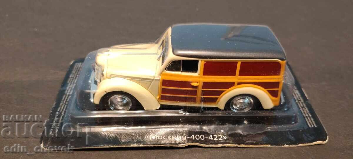1/43 Deagostini SSSR sots Moskvich 400-420 (woody) καινούργιο