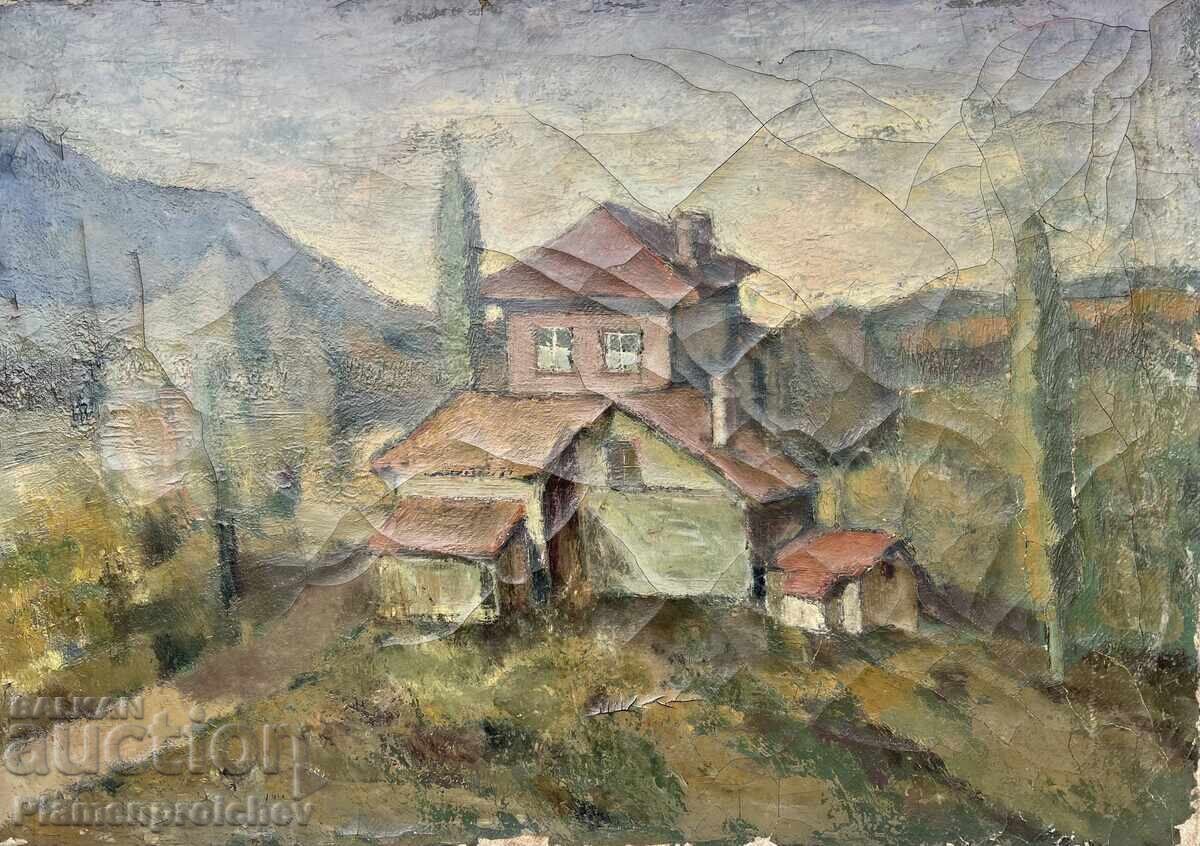 VERY OLD OIL PAINTING ON CANVAS with price € 3000.00 | 5867.51 BGN