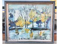 UNIQUE PAINTING SIGNED 1995