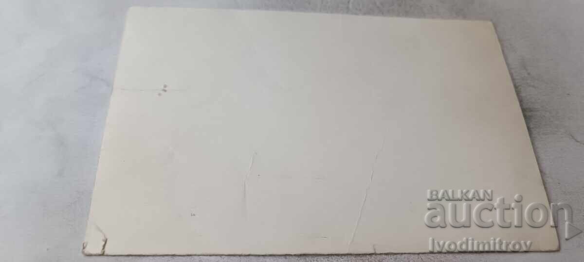 Fotografie cu copii în uniformă de pionieri și cu căciuli de blană cu preț € 0.63 | 1.23 BGN