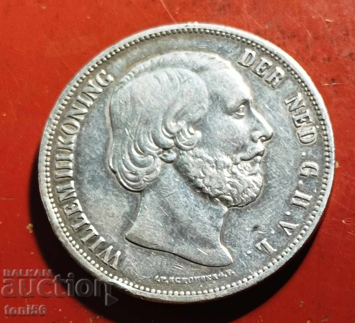 Țările de Jos 2 1/2 guldeni 1852