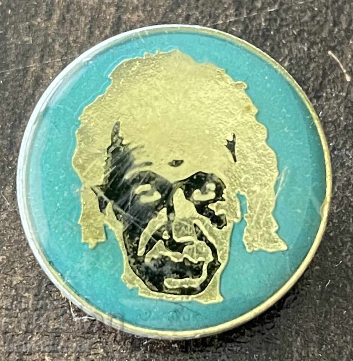 43407 Bulgaria semn cu chipul lui Albert Einstein