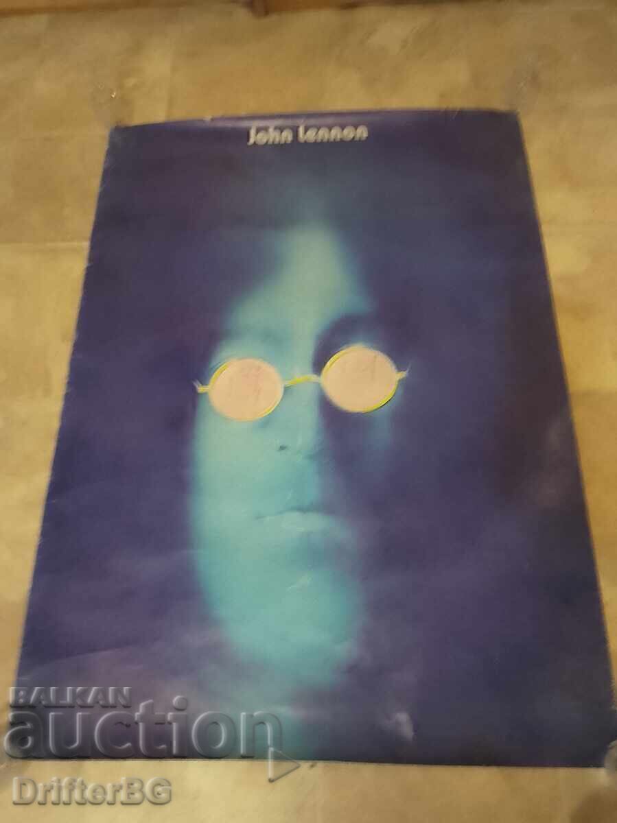 Συλλεκτική αφίσα John Lennon – ΠΡΩΤΟΤΥΠΟ (1985) με τιμή € 50.00 | 97.79 BGN
