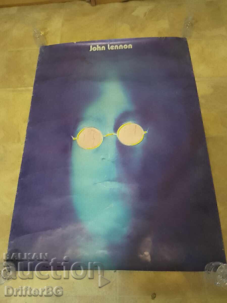Συλλεκτική αφίσα John Lennon – ΠΡΩΤΟΤΥΠΟ (1985) - 6