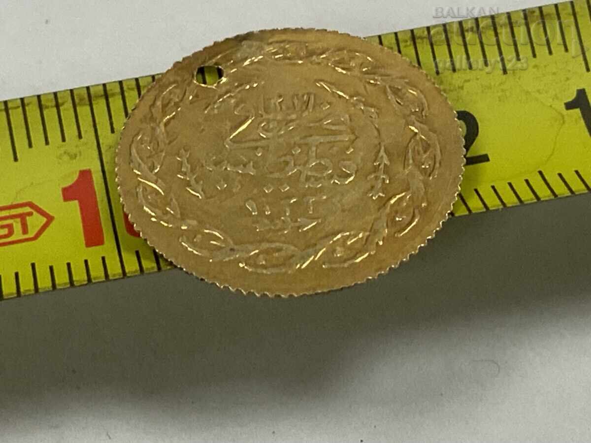 Delivery of Turkish Ottoman gold coin hole jewelry