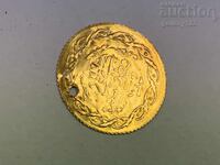 Turkish Ottoman gold coin hole jewelry